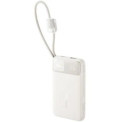 Портативний ЗП Power Bank Baseus EnerFill FC11 PD22.5W with cable 10000 mAh (E0027R) Biege