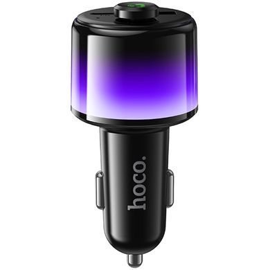 АЗП FM модулятор Hoco E166 Path PD42W+QC3.0 (1USB-A/1C) Black