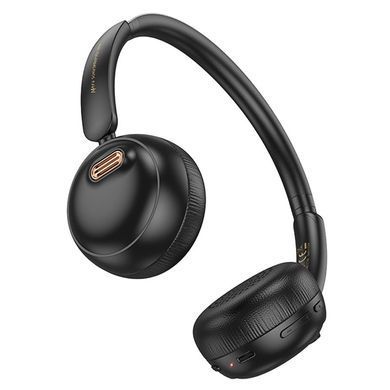 Накладные беспроводные наушники Hoco W62 Verso retro Black