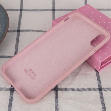 Чохол Silicone Case Full Protective (AA) для Apple iPhone XR (6.1") Рожевий / Pink Sand