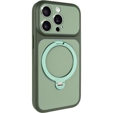 Чехол Ummi Full Camera with MagSafe HQ Ring для Apple iPhone 13 Pro (6.1") Green