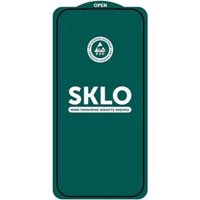 Защитное стекло SKLO 5D (тех.пак) для Apple iPhone 17 Pro (6.3") Черный