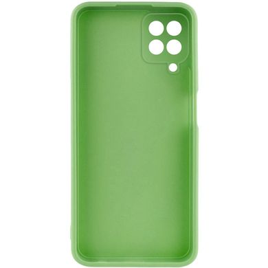 Силиконовый чехол Candy Full Camera для Samsung Galaxy A12 / M12 Зеленый / Green