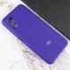 Чехол Silicone Cover Full Camera (AA) для Xiaomi Redmi Note 10 5G / Poco M3 Pro Фиолетовый / Purple фото 4
