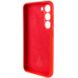 Чехол Silicone Cover Lakshmi Full Camera (AAA) для Samsung Galaxy S24 Красный / Red фото 4