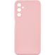 Силиконовый чехол Candy Full Camera для Samsung Galaxy A24 4G Розовый / Pink Sand фото 1