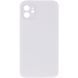 Чехол Silk Square Full Camera Protective (AA) NO LOGO для Apple iPhone 11 (6.1") Белый / White фото 1