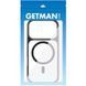 Чохол TPU+PC GETMAN Moon Clear with MagSafe для Apple iPhone 17 (6.3") Black фото 2