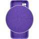 Чехол Silicone Cover Full Camera (AA) для Xiaomi Redmi Note 10 5G / Poco M3 Pro Фиолетовый / Purple фото 3