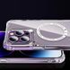 Чохол TPU Gorilla with Magnetic Fit для Apple iPhone 15 Pro Max (6.7") Clear фото 3