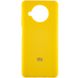 Чехол Silicone Cover Full Protective (AA) для Xiaomi Mi 10T Lite / Redmi Note 9 Pro 5G Желтый / Yellow фото 1