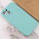 Чохол Silk Full Camera Protective (AA) NO LOGO для Apple iPhone 13 (6.1") Бірюзовий / Marine Green фото 3