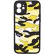 Чехол TPU+PC Army Collection для Apple iPhone 12 (6.1") Желтый фото 1