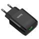МЗП Hoco C72Q Glorious QC3.0 18W (1USB-A) Чорний фото 3