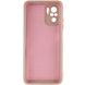 Чехол Silicone Cover My Color Full Camera (A) для Xiaomi Redmi Note 10 / Note 10s Розовый / Pink Sand фото 2