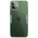 TPU чохол Nillkin Nature Series для Apple iPhone 12 mini (5.4") Темно-зелений (прозорий) фото 1