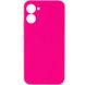 Чохол Silicone Cover Lakshmi Full Camera (AAA) для Realme C33 Рожевий / Barbie pink фото 1