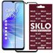 Защитное стекло SKLO 3D (full glue) для Oppo A57s / A77 / A77s Черный фото 1