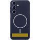 Чехол Silicone Cover Lakshmi Full Camera (AA) with Magnetic Fit для Samsung Galaxy A07 Темно-синий / Midnight blue