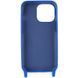 Чохол TPU two straps California для Apple iPhone 13 Pro Max (6.7") Синій / Iris фото 3