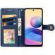 Кожаный чехол книжка GETMAN Gallant (PU) для Xiaomi Redmi 14C / Poco C75 Синий фото 16