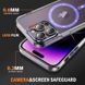Чехол TPU+PC Colorful with MagSafe для Apple iPhone 14 Pro (6.1") Purple фото 6
