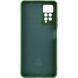 Чехол TPU GETMAN Liquid Silk Full Camera для Xiaomi Redmi Note 11 Pro 4G/5G / 12 Pro 4G Зеленый / Dark green фото 2