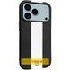 Кожаный чехол Rally with MagSafe для Apple iPhone 17 (6.3") Black / White