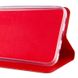 Кожаный чехол книжка GETMAN Elegant (PU) для Xiaomi Redmi 9A Красный фото 4