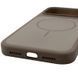 Чохол Silk Duo Color (AA) NO LOGO with Magnetic Fit для Apple iPhone 17 Pro / 18 Pro (6.3") Brown фото 5