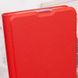 Кожаный чехол книжка GETMAN Elegant (PU) для Xiaomi Redmi 9A Красный фото 6