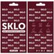 Захисне скло SKLO 3D (full glue) для Oppo A57s / A77 / A77s Чорний фото 4