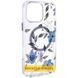 TPU+PC чехол Clear Garden with Magnetic Fit для Apple iPhone 17 Air (6.5") Blue Blossom