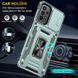 Ударопрочный чехол Camshield Army Ring для Samsung Galaxy A13 4G / A04s Зеленый / Light Green фото 3