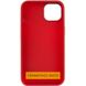 TPU чохол Bonbon Metal Style для Xiaomi Redmi 10C Червоний / Red фото 3