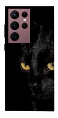 Чехол itsPrint Черный кот для Samsung Galaxy S22 Ultra