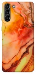 Чохол itsPrint Червоний корал мармур для Samsung Galaxy S21+