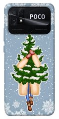 Чехол itsPrint Christmas tree для Xiaomi Poco C40