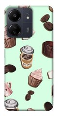 Чехол itsPrint Coffee and sweets для Xiaomi Redmi 13C