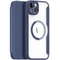 Чохол-книжка Dux Ducis Skin X Pro with MagSafe для Apple iPhone 15 (6.1") Blue