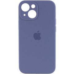 Уценка Чехол Silicone Case Full Camera Protective (AA) для Apple iPhone 15 Plus (6.7") Эстетический дефект / Серый / Lavender
