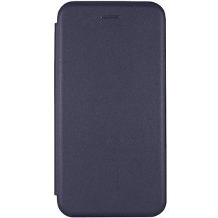 Кожаный чехол-книжка Classy для Xiaomi Redmi Note 10 5G / Poco M3 Pro Темно-синий