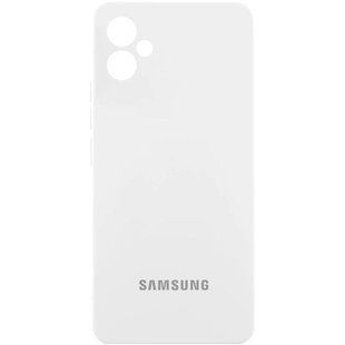 Чехол Silicone Cover Lakshmi Full Camera (AA) with logo для Samsung Galaxy A07 Белый / White