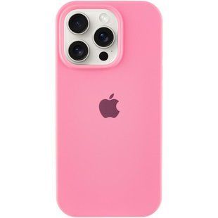 Чехол Silicone Case Full Protective (AA) для Apple iPhone 16 Pro Max (6.9") Розовый / Pink