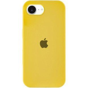 Чохол Silicone Case Full Protective (AA) для Apple iPhone 16e / 17e (6.1") Жовтий / Yellow