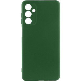 Чохол TPU GETMAN Liquid Silk Full Camera для Samsung Galaxy A25 5G Зелений / Dark green