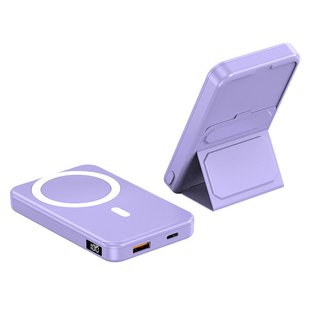 Портативное зарядное устройство Power Bank JJT-A27-1 PD20W+QC 22.5W с БЗУ 10000 mAh Purple