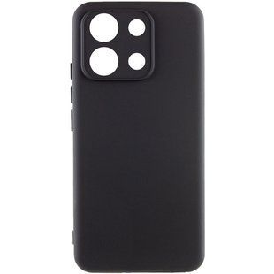 Чохол TPU GETMAN Liquid Silk Full Camera для Xiaomi Redmi Note 13 Pro 4G Чорний / Black