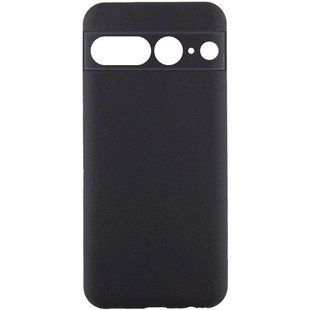 Чехол TPU GETMAN Liquid Silk Full Camera для Google Pixel 7 Pro Черный / Black