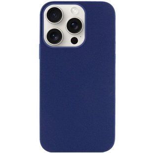 Чехол Silicone Case Full Protective (AA) NO LOGO для Apple iPhone 14 Pro (6.1") Синий / Deep navy